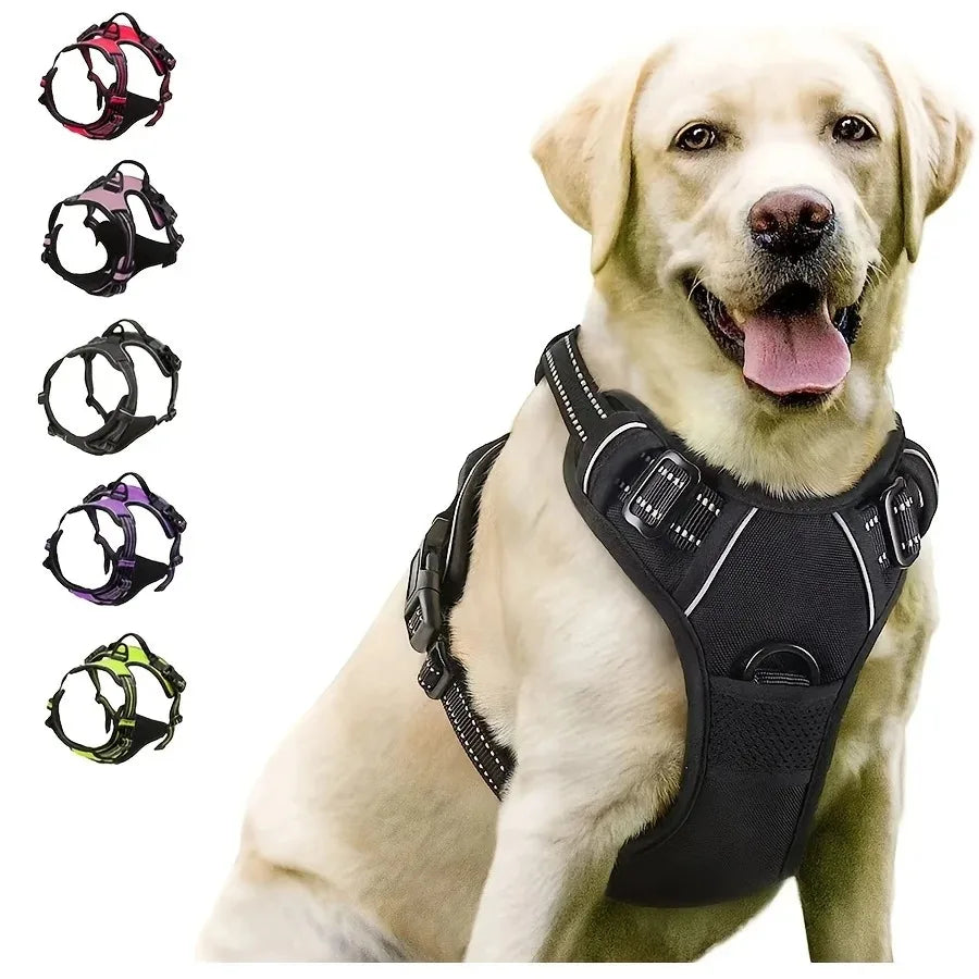 Rugged Dog Vest Harness Set
