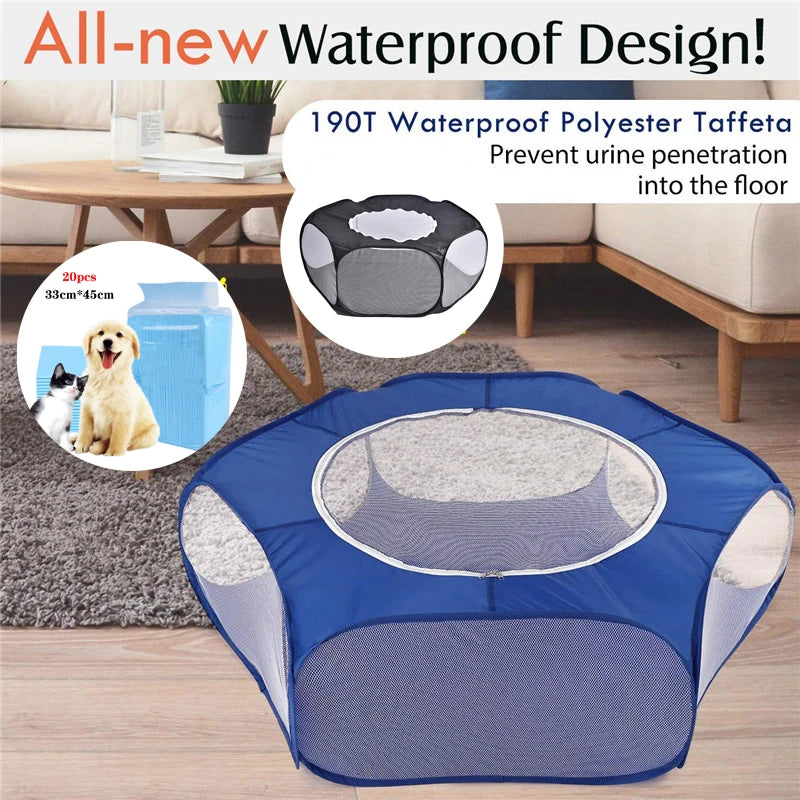 Portable Pop-Up Small Pet Playpen
